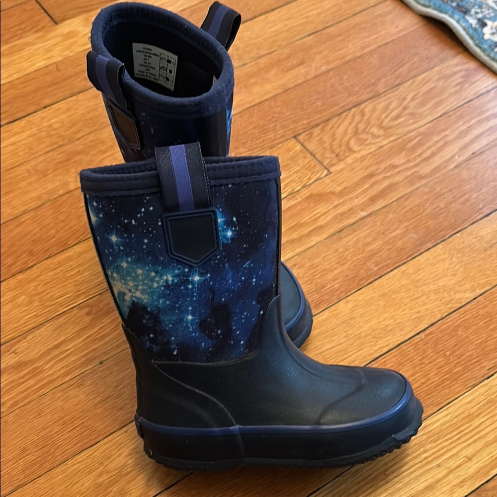 Kids Galaxy Print insulated Boots